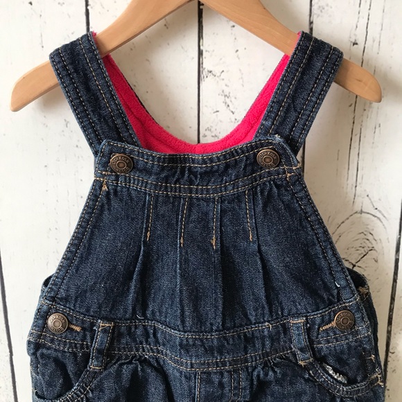 ❤️6 months OshKosh fleeced lined overalls! - Picture 2 of 9